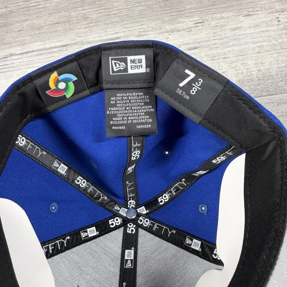New Era 59Fifty Cuba 2026 World Baseball Classic WBC Fitted Hat 7 3/8 Blue/Red